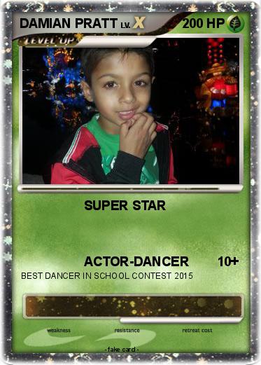 Pokemon DAMIAN PRATT