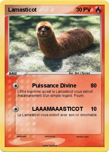 Pokemon Lamasticot