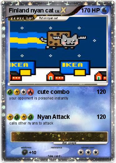 Pokemon Finland nyan cat