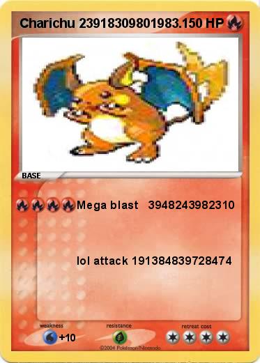 Pokemon Charichu 23918309801983.
