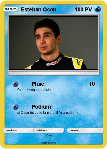 Pokemon Esteban Ocon