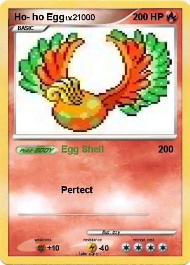 Pokemon Ho- ho Egg