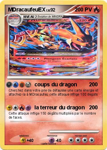 Pokemon MDracaufeuEX
