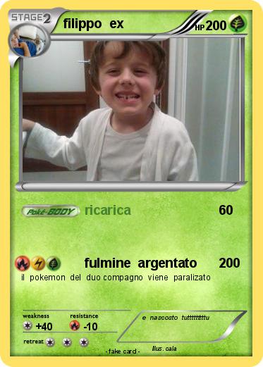 Pokemon filippo  ex