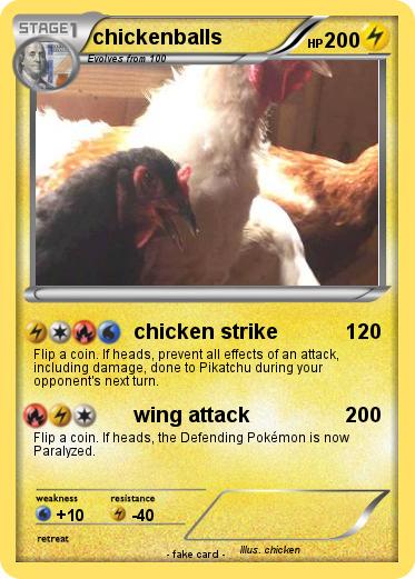 Pokemon chickenballs