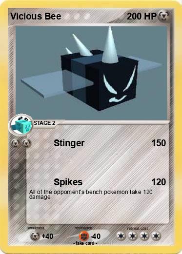 Pokemon Vicious Bee