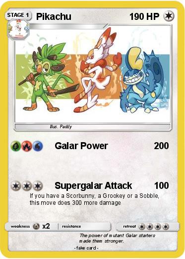 Pokemon Pikachu
