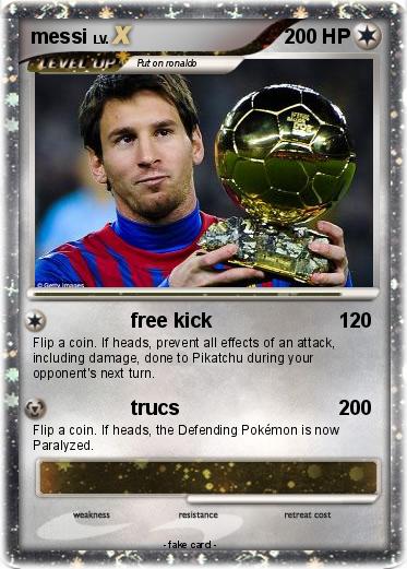 Pokemon messi