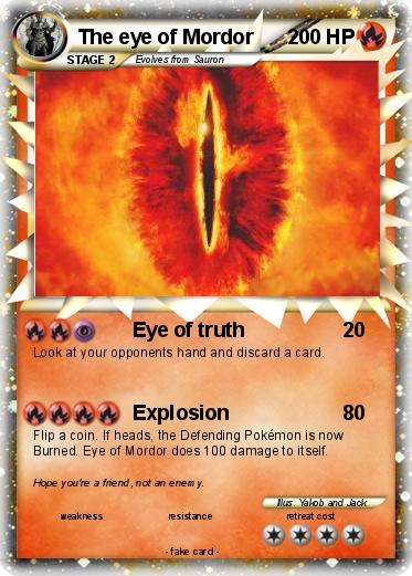 Pokemon The eye of Mordor