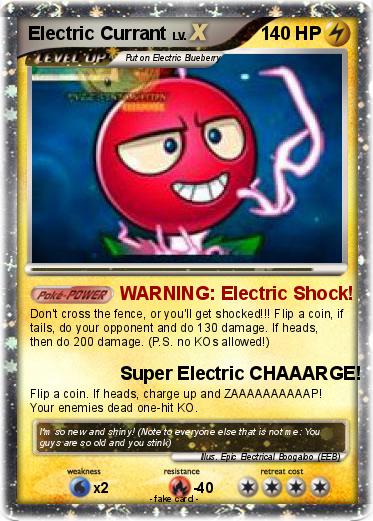 Pokemon Electric Currant