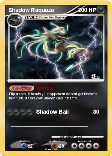 Pokemon Shadow Raquaza