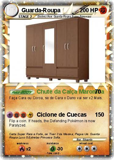 Pokemon Guarda-Roupa