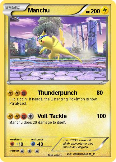 Pokemon Manchu