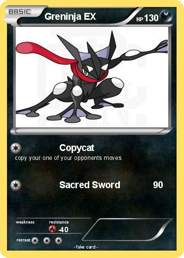 Pokemon Greninja EX