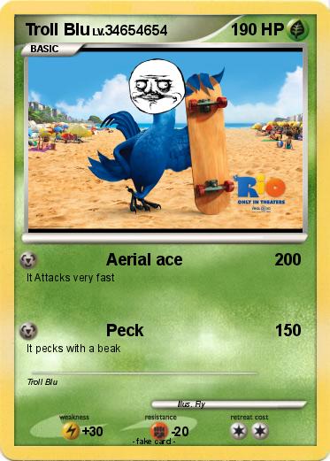 Pokemon Troll Blu