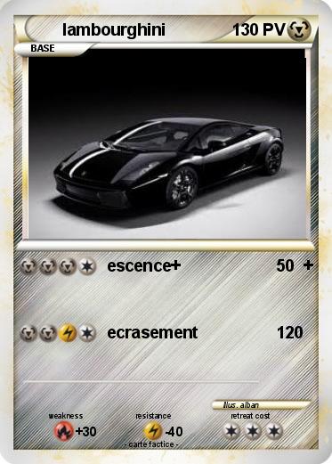 Pokemon lambourghini