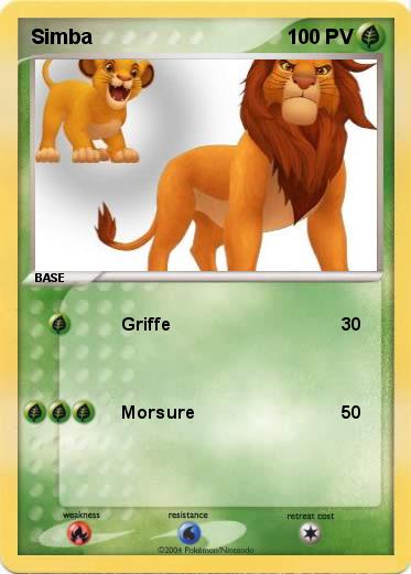 Pokemon Simba