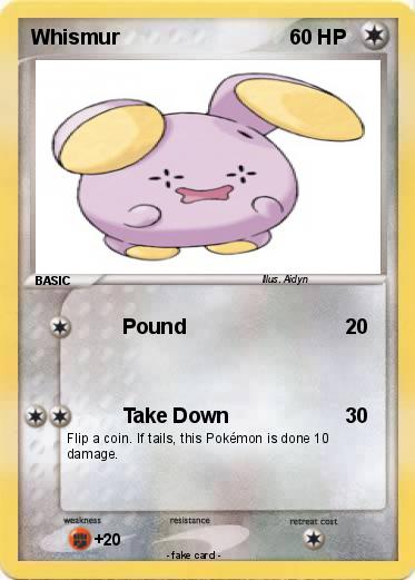 Pokemon Whismur