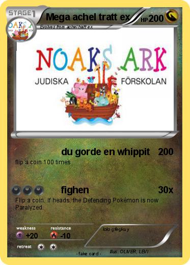 Pokemon Mega achel tratt ex