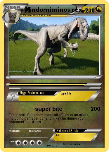 Pokemon indomiminos rex
