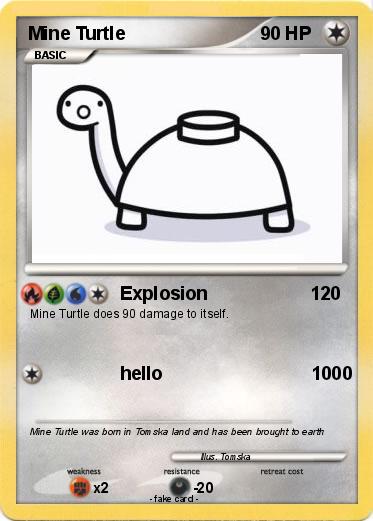 Pokemon Mine Turtle
