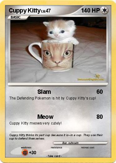 Pokemon Cuppy Kitty