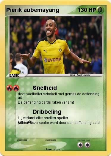 Pokemon Pierik aubemayang