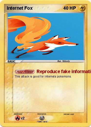 Pokemon Internet Fox