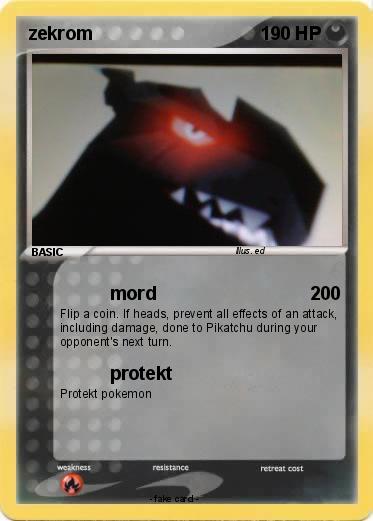 Pokemon zekrom