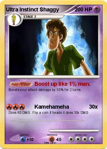Pokemon Ultra Instinct Shaggy