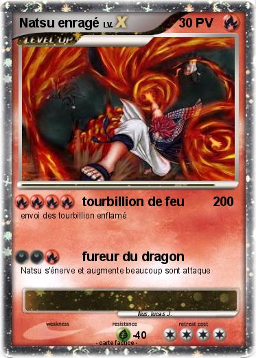 Pokemon Natsu enragé