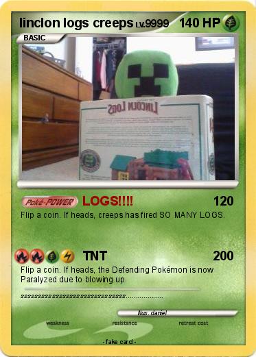 Pokemon linclon logs creeps