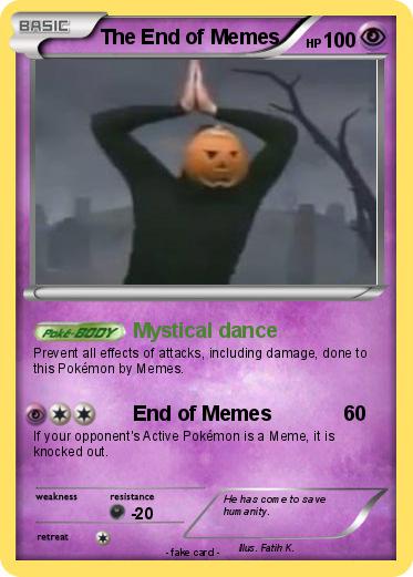 Pokemon The End of Memes
