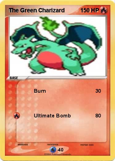 Pokemon The Green Charizard