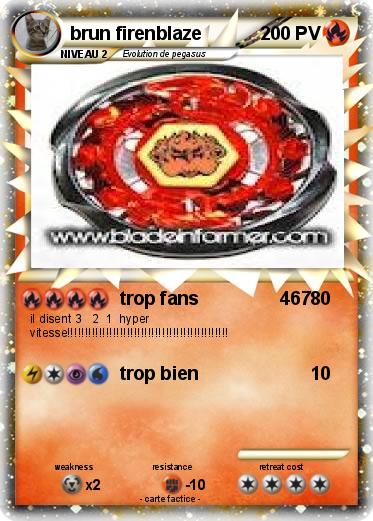 Pokemon brun firenblaze