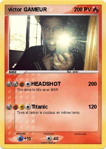 Pokemon victor GAMEUR