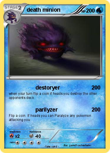 Pokemon death minion