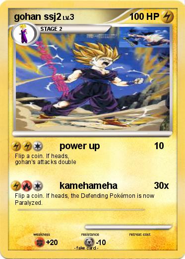 Pokemon gohan ssj2