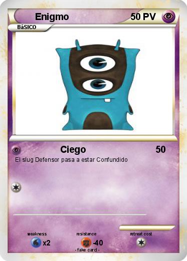 Pokemon Enigmo