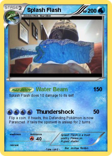 Pokemon Splash Flash