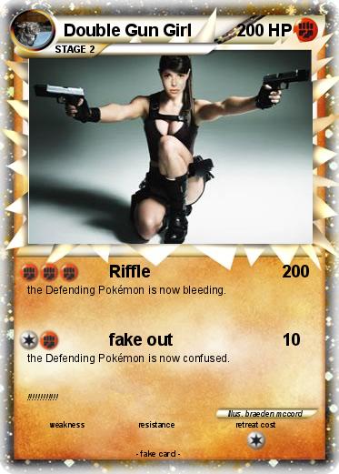Pokemon Double Gun Girl