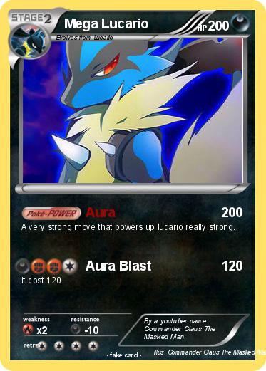 Pokemon Mega Lucario