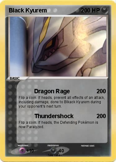 Pokemon Black Kyurem