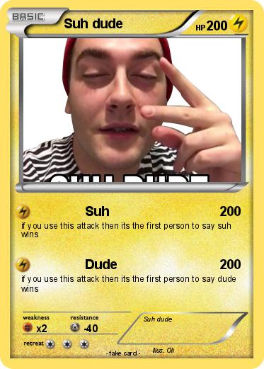 Pokemon Suh dude