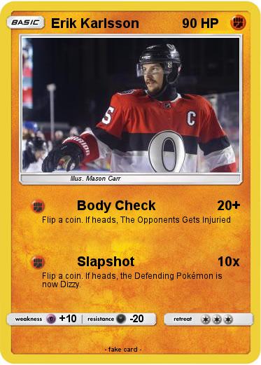 Pokemon Erik Karlsson