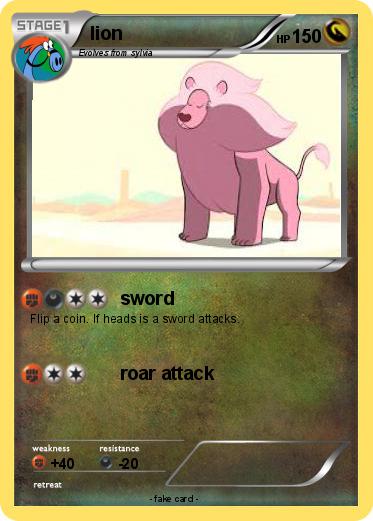 Pokemon lion