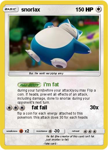 Pokemon snorlax                               HP