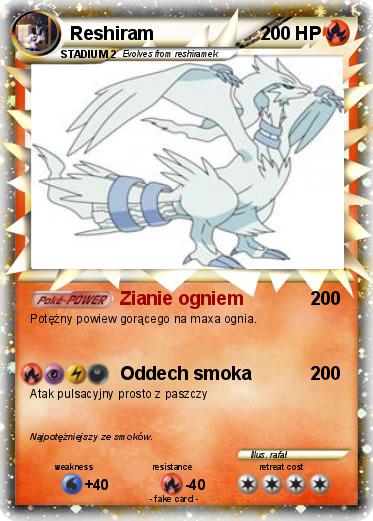 Pokemon Reshiram