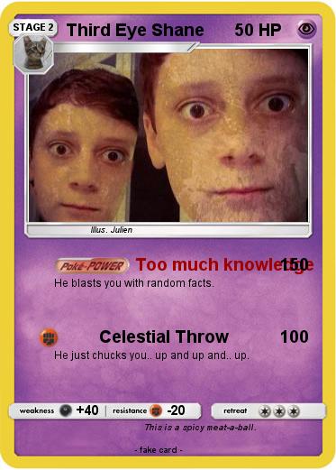Pokemon Third Eye Shane