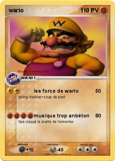Pokemon wario